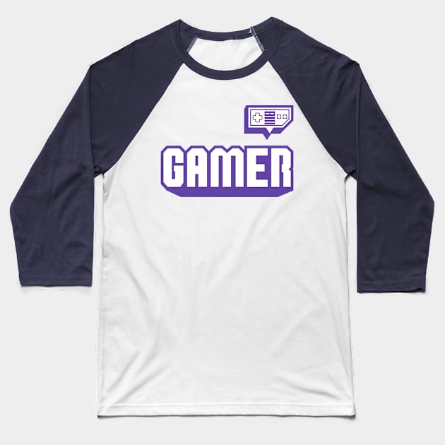 Gamer Baseball T-Shirt by GeekVibeStore